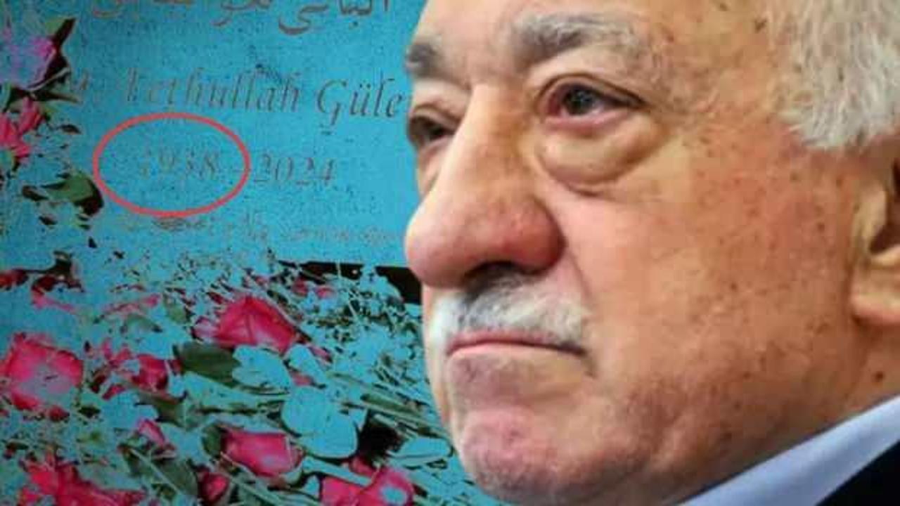 Hayatı yalan! FETÖ'nün mezar taşında dikkat çeken ayrıntı