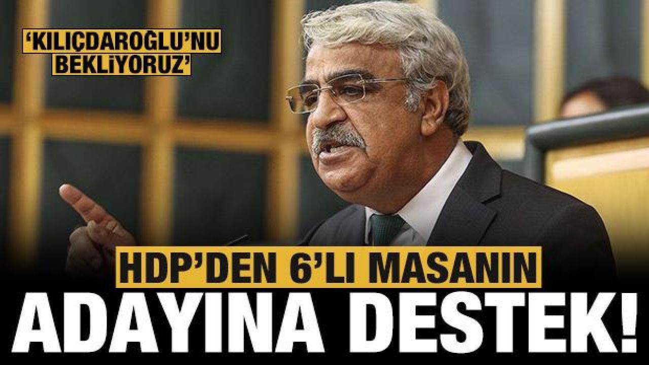 HDP'den Kılıçdaroğlu'na destek: Ziyaretini bekliyoruz