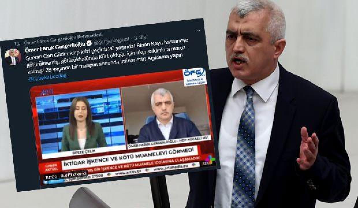 HDP'Li Gergerlioğlu’nun 