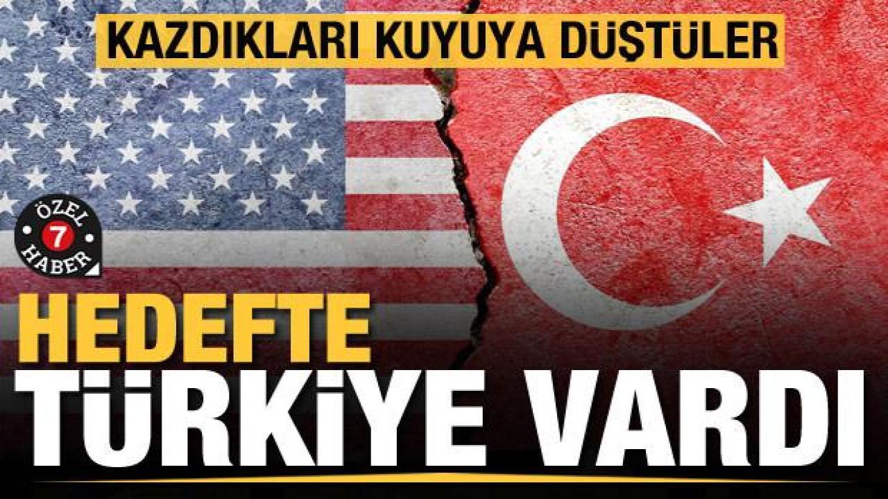 Hedefte Türkiye vardı! Kazdıkları kuyuya düştüler