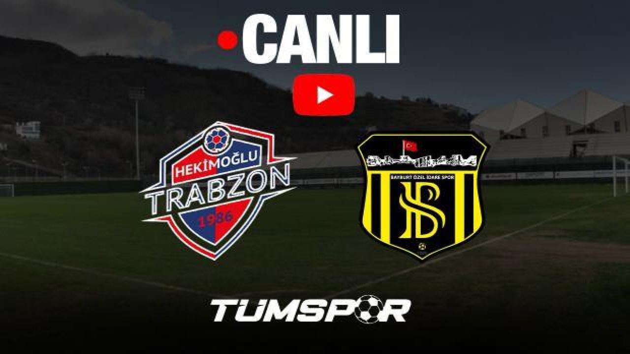 Hekimoğlu Trabzon Bayburt Özel İdare Spor Maçı Canlı İzle | YouTube Şifresiz Yayın 1461 Trabzon FK