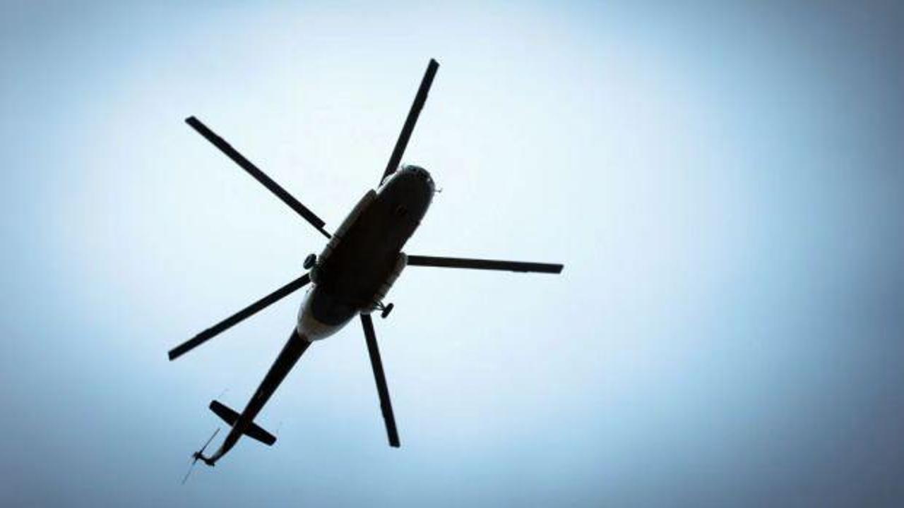 Helikopter yere çakıldı: 2 ölü