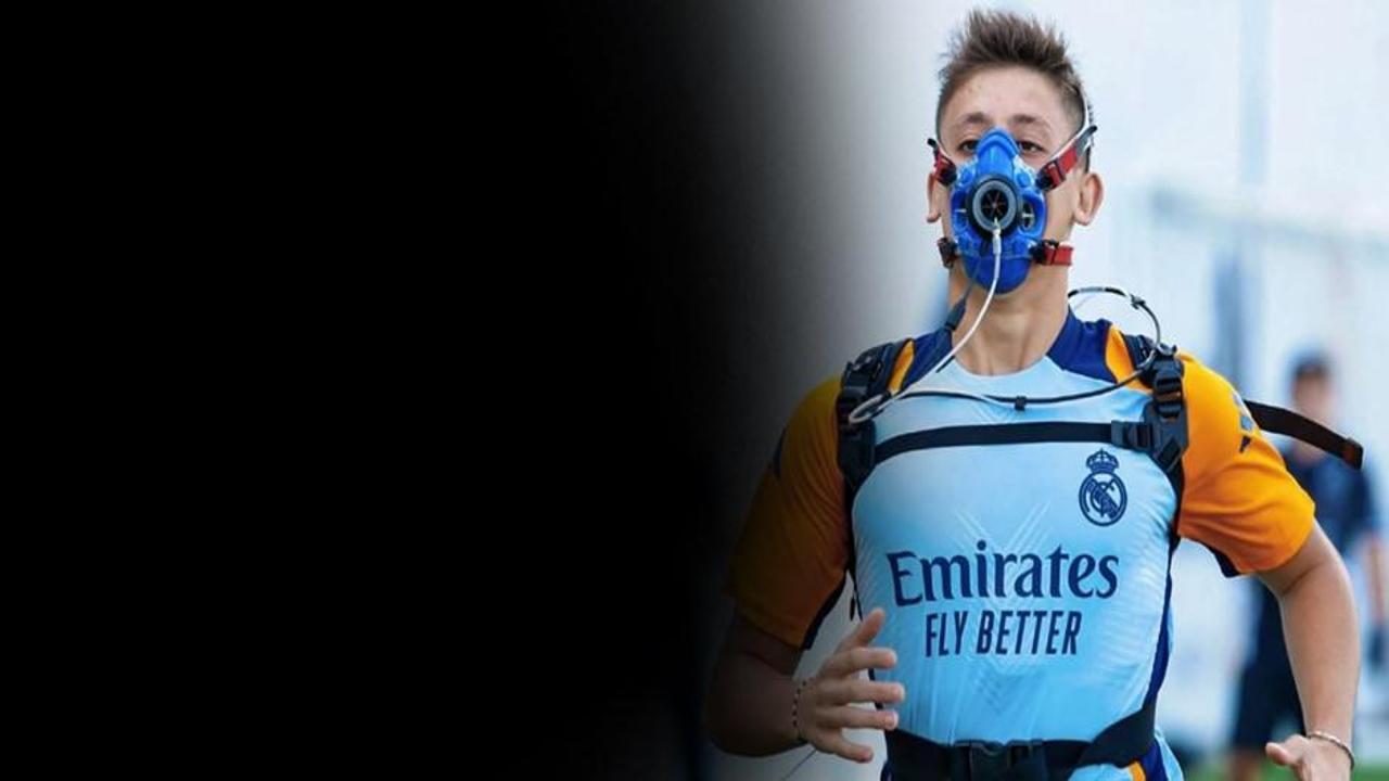 Herkes bunu konuşuyor! Arda Güler antrenmana maskeyle çıktı