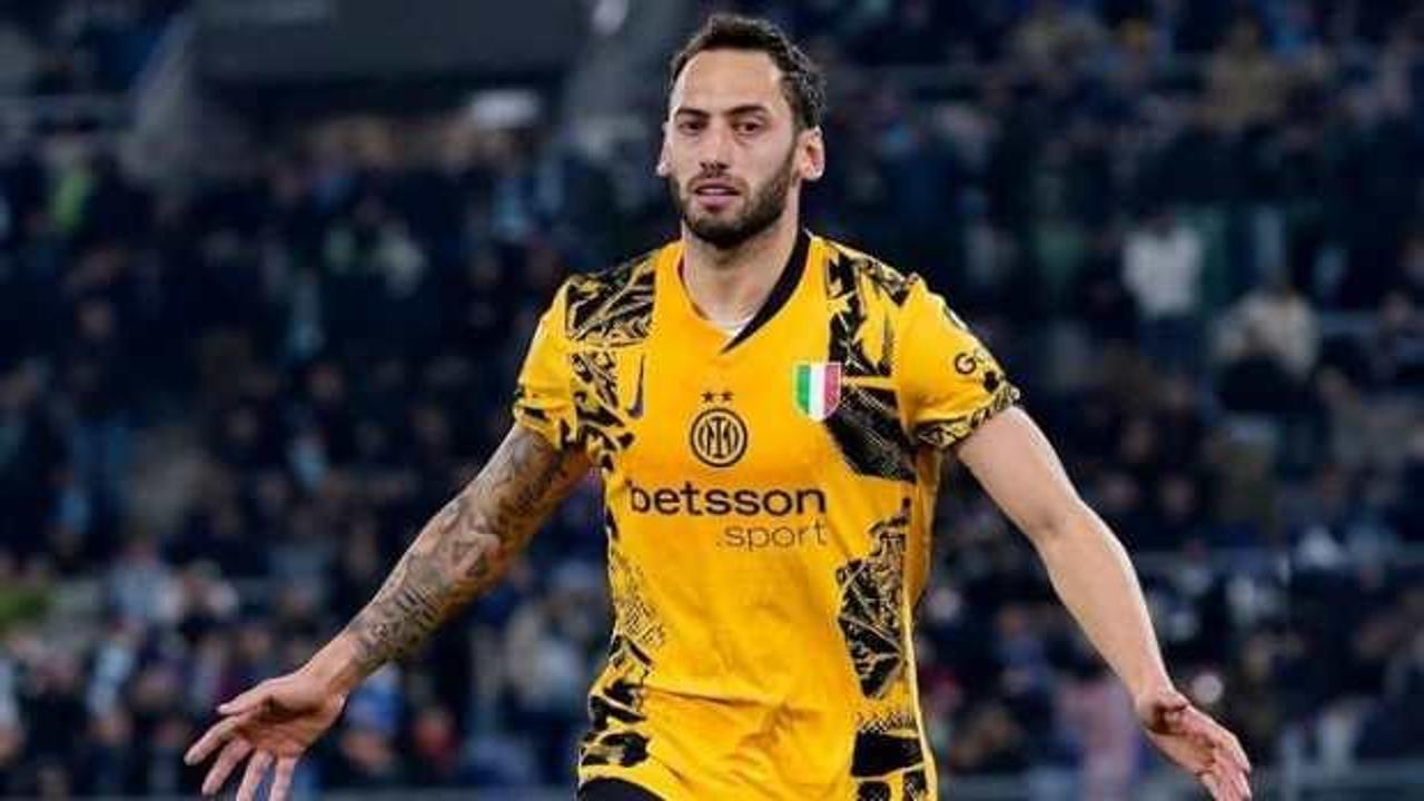 Hesabı Hakan Çalhanoğlu açtı! Inter, Lazio'ya gol oldu yağdı