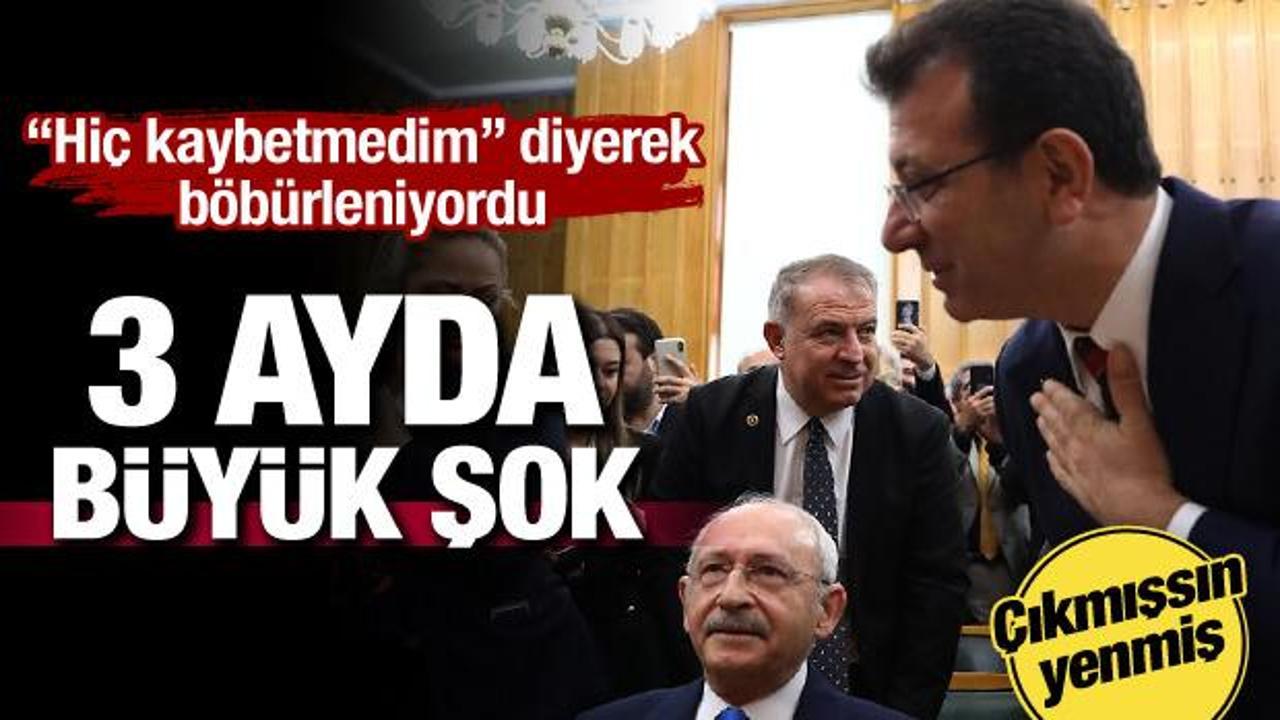 'Hiç kaybetmedim' diyen İmamoğlu 3 aydır mağlubiyete abone!