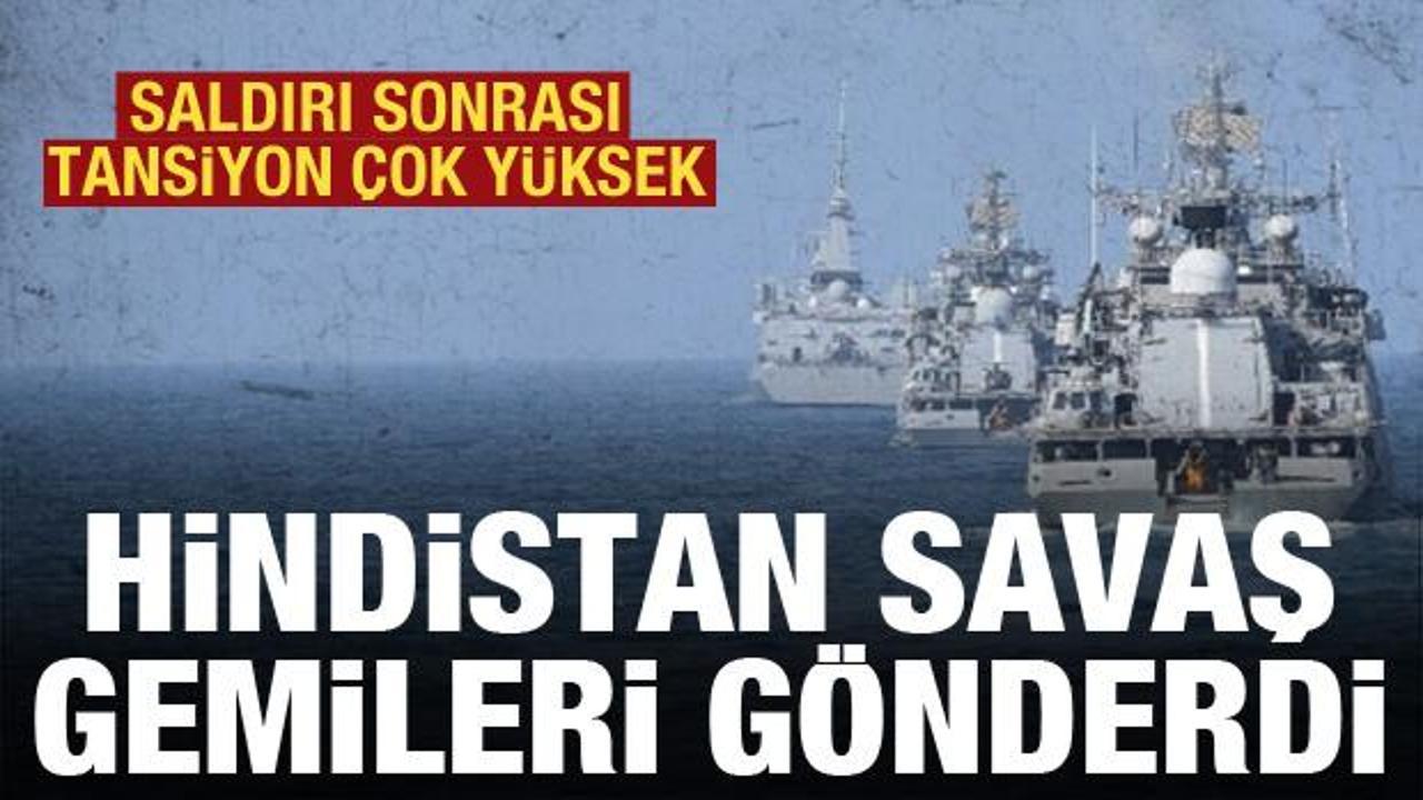 Hindistan, Umman Denizi'ndeki saldırı sonrası bölgeye savaş gemileri konuşlandırdı
