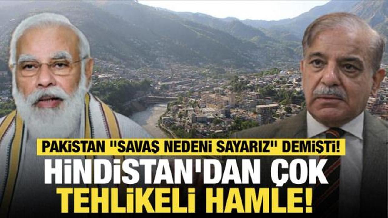 Hint basınından flaş açıklama! Pakistan'a su akışı kesildi!
