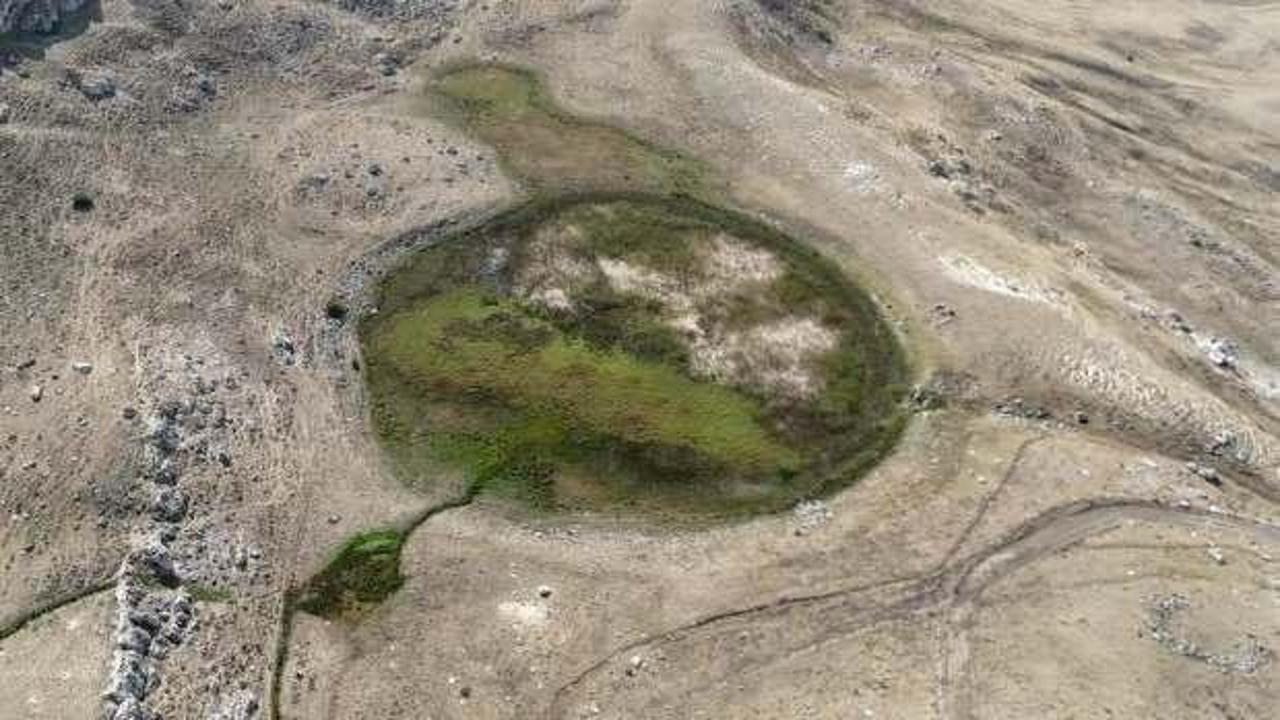 Hititler'den kalan 3 bin 500 yıllık göl kurudu