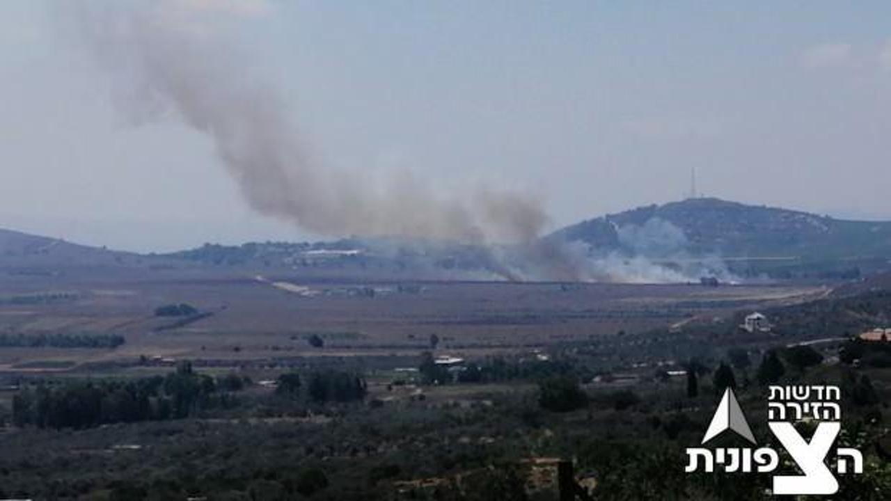 Hizbullah İsrail karargahlarını, İsrail Lübnan'ı vurdu