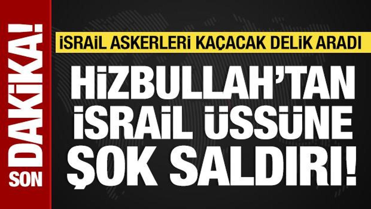 Hizbullah’tan İsrail askeri üssüne İHA’lı saldırı
