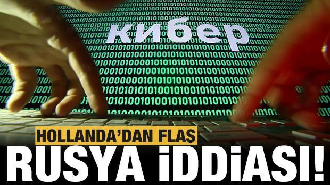 Hollanda’dan Rusya iddiası: Savaş teknolojisi peşinde…
