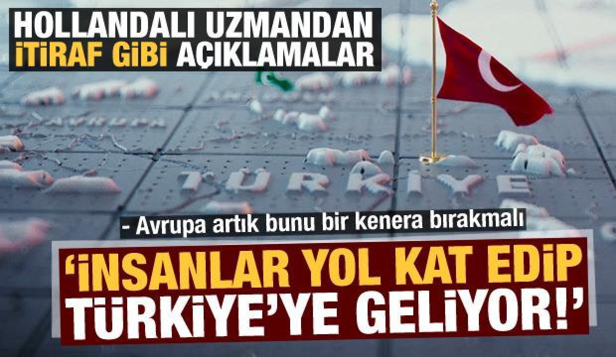 Hollandalı uzman Dr. Cyril Widdershoven itiraf gibi çıkış: Türkiye olmadan gerçekçi olmaz!