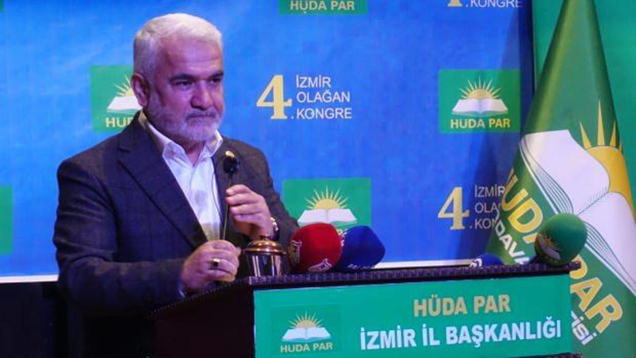 HÜDA PAR'dan 2024 mesajı: Masanın altına saklanmayacağız