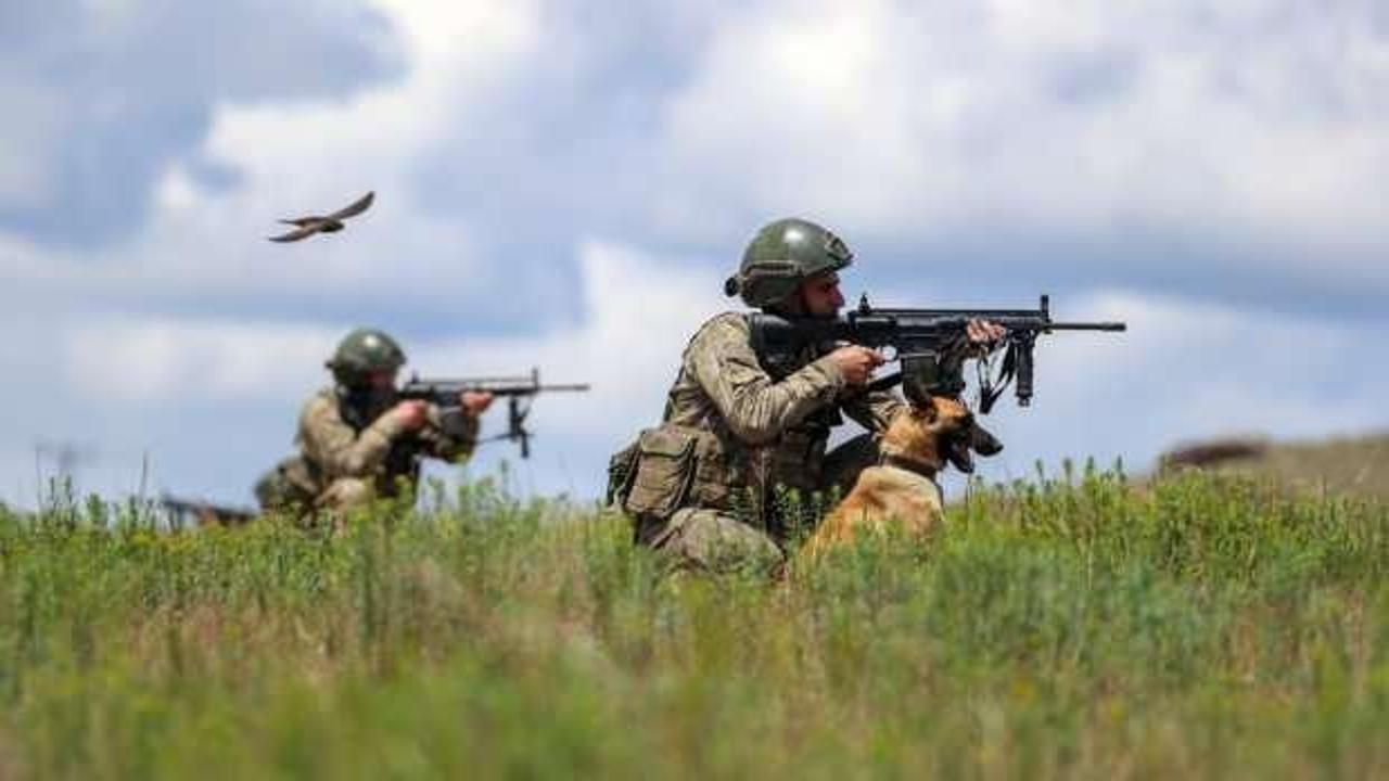 Hudut Kartalları 2'si terörist 18 kişiyi yakaladı!