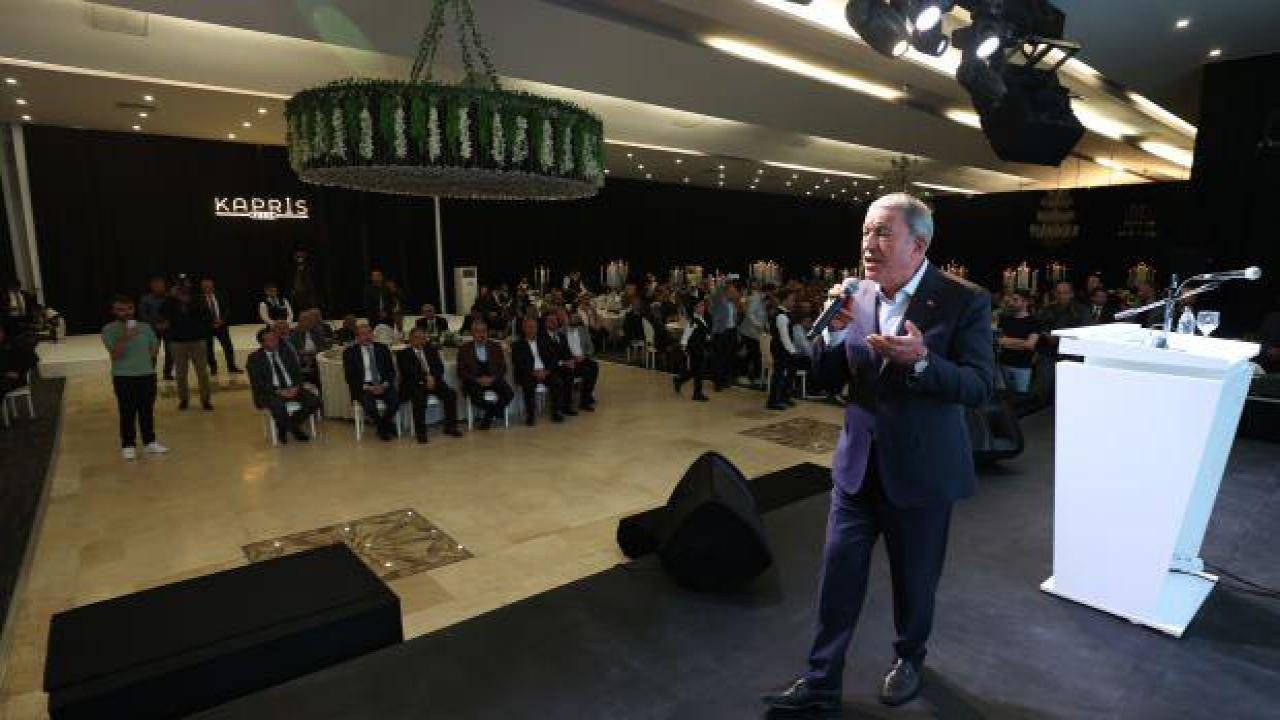 Hulusi Akar: Bu millet terörle yürüyenlere imkan vermeyecektir