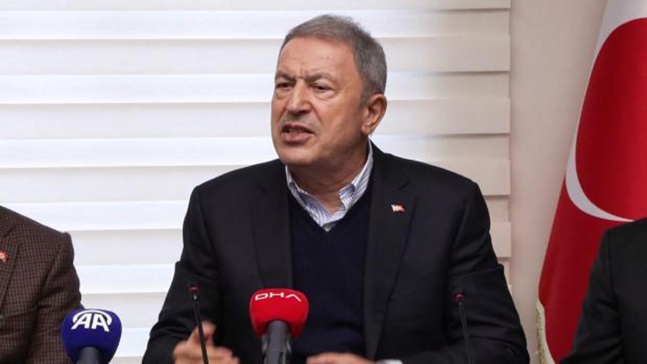 Hulusi Akar'dan boykot çağrılarına sert tepki: Esnafa destek verdi