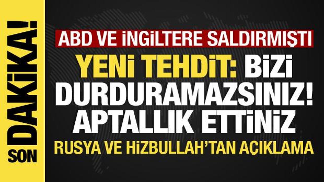 Husiler'den ABD ve İngiltere'ye gözdağı: İsrail gemilerini vuracağız