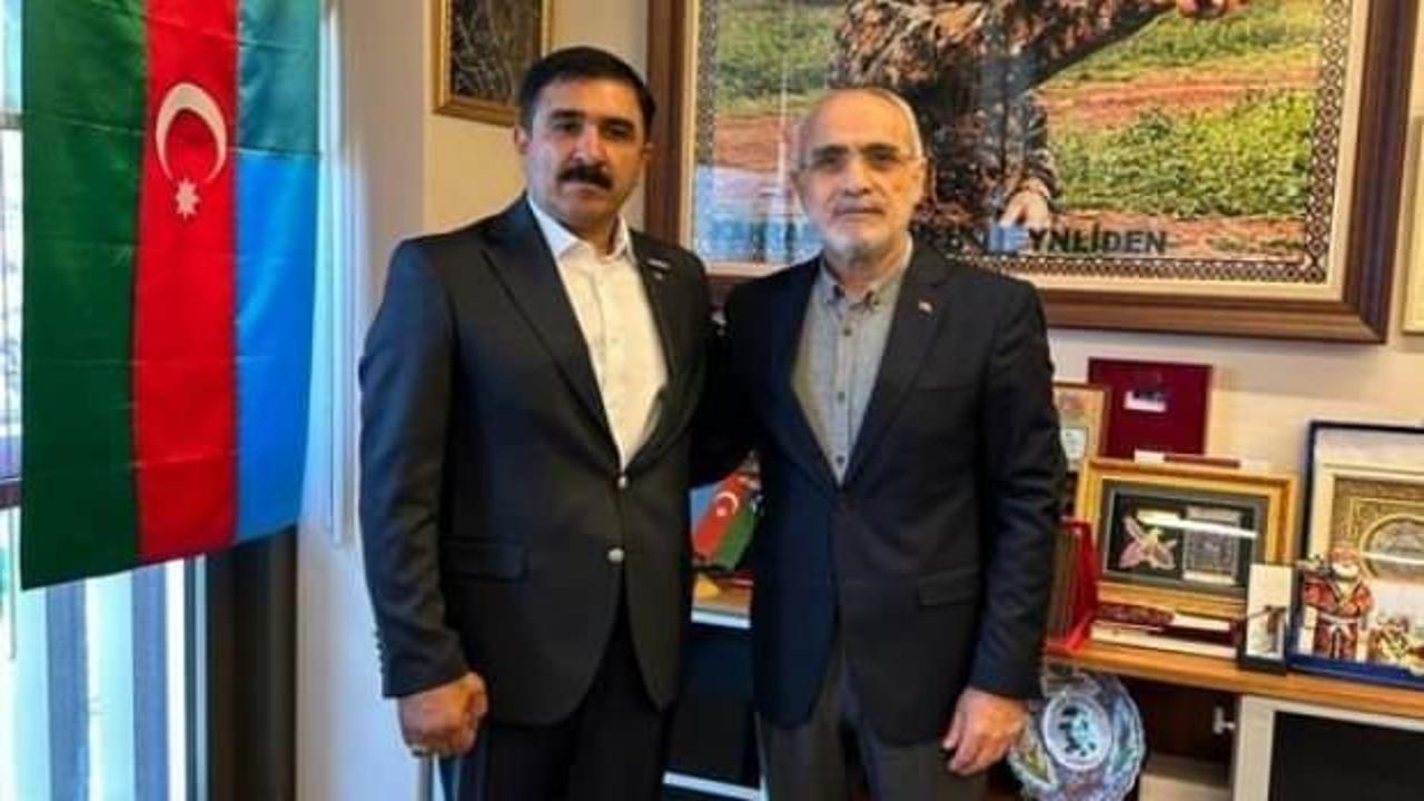 İbad Hüseyinli, Cumhurbaşkanı Başdanışmanı Topçu ile bir araya geldi