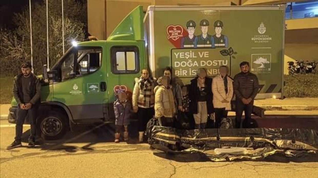 İBB aracı insan kaçakçılığında kullanıldı! 1 kişi tutuklandı...