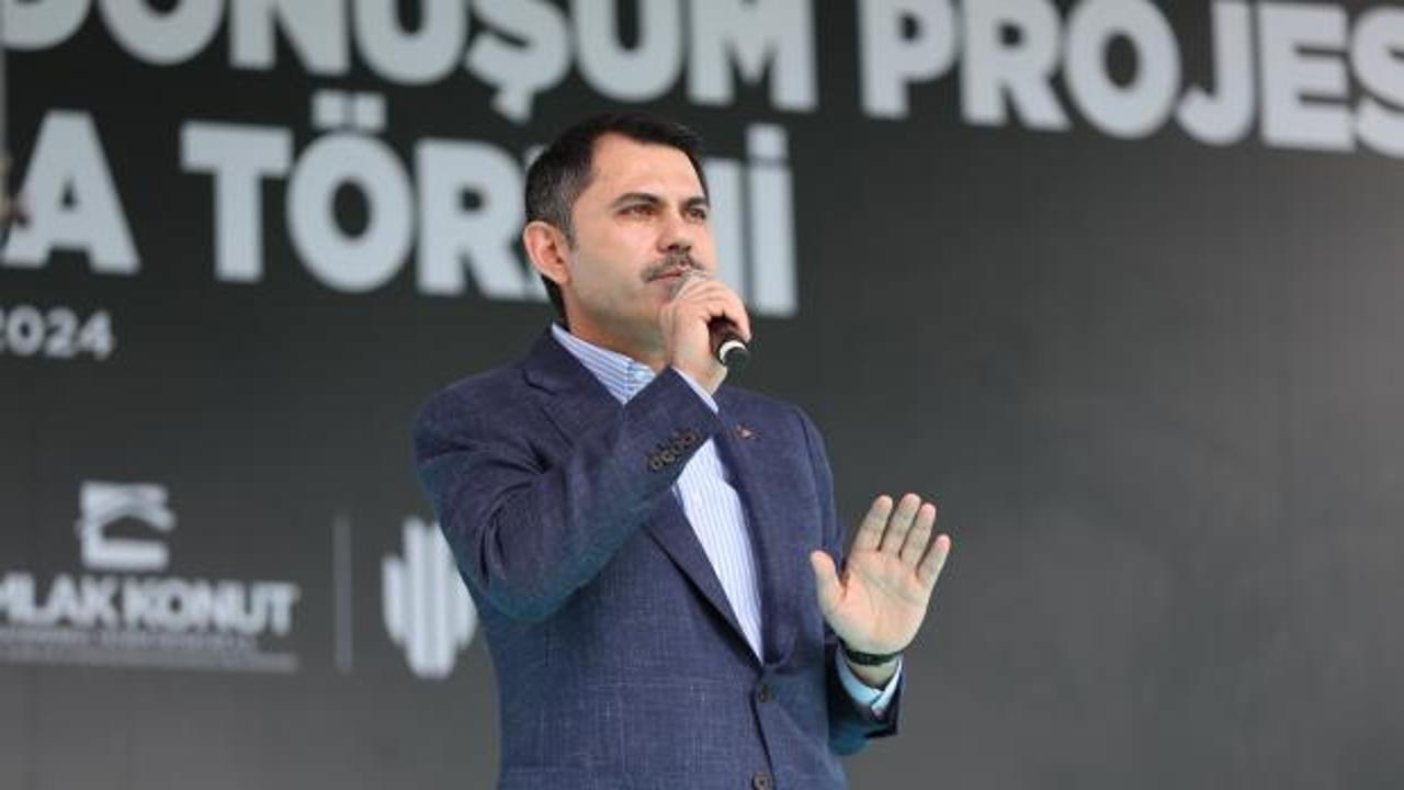 İBB Başkan Adayı Murat Kurum, Ümraniye'de temel atma töreni'ne katıldı