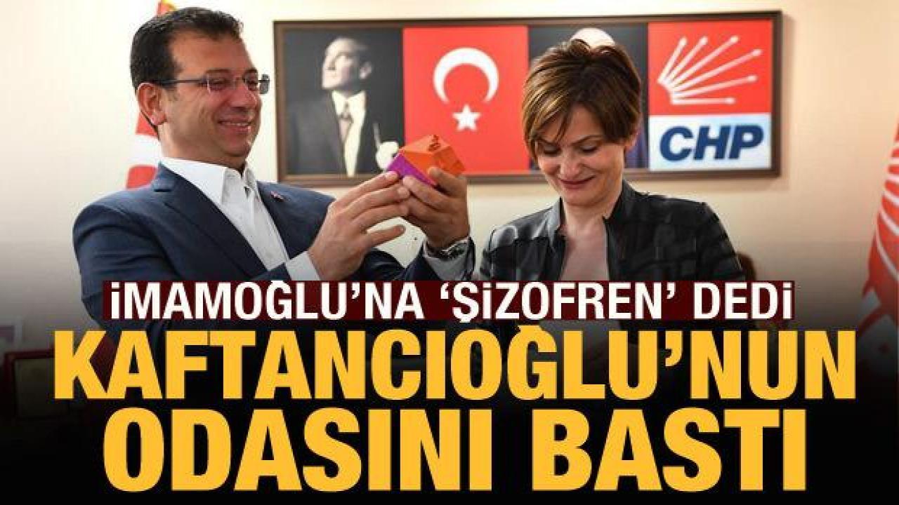 İBB Başkanı İmamoğlu'nun Canan Kaftancıoğlu'nun odasını bastığı iddia edildi
