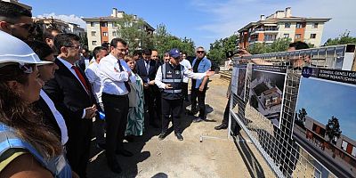 İBB PROJELERİNİ YERİNDE İNCELEDİ