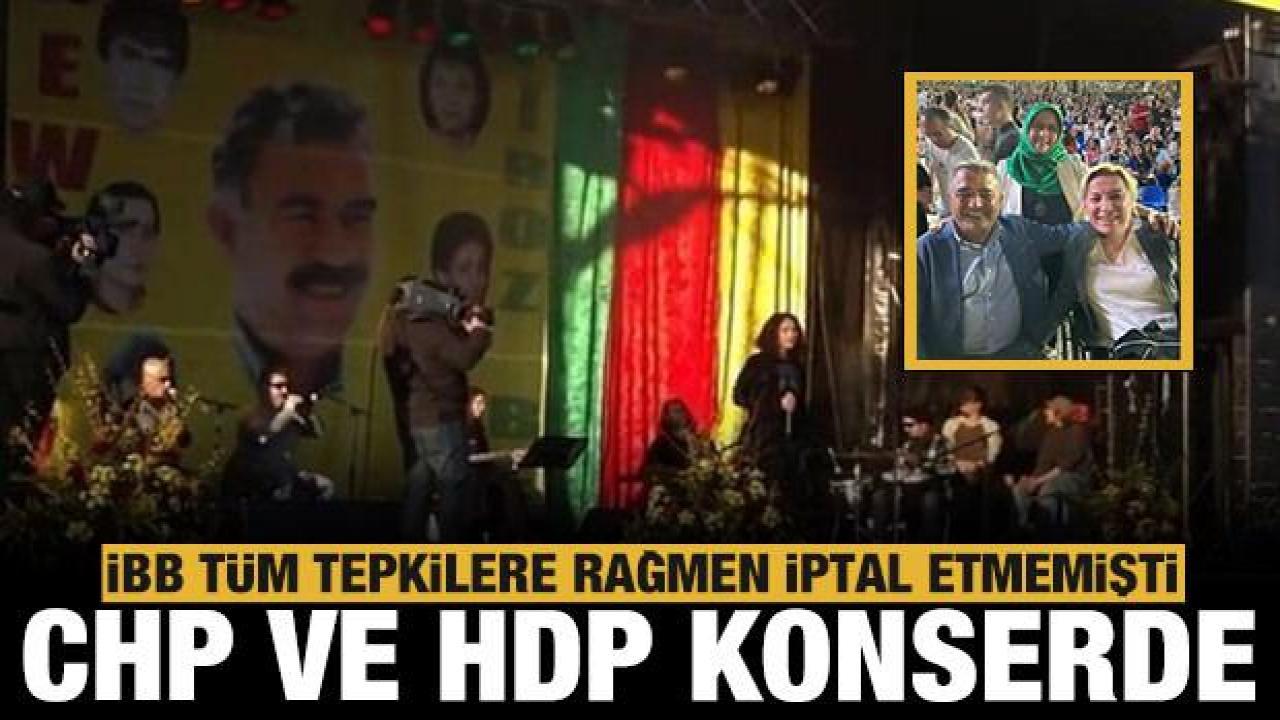 İBB tepkilere rağmen iptal etmemişti: CHP ve HDP'li vekiller Aynur Doğan konserinde