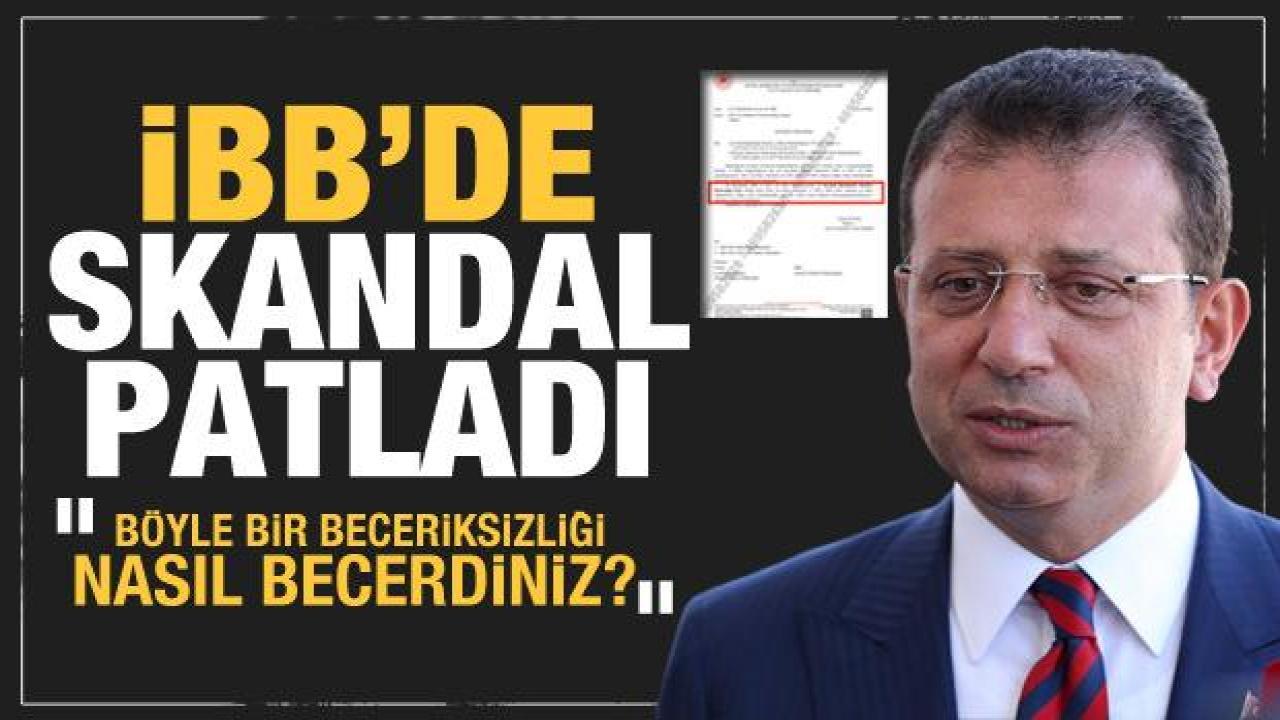 İBB'de bütçe skandalı: Böyle bir beceriksizliği nasıl becerdiniz