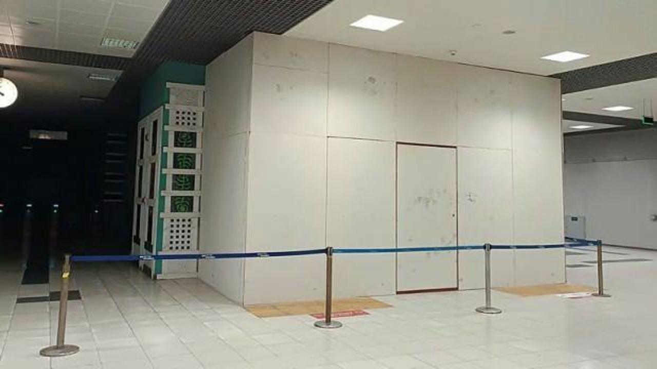 İBB'den tepki çeken yöntem: Arızalı merdiveni duvarla ördüler