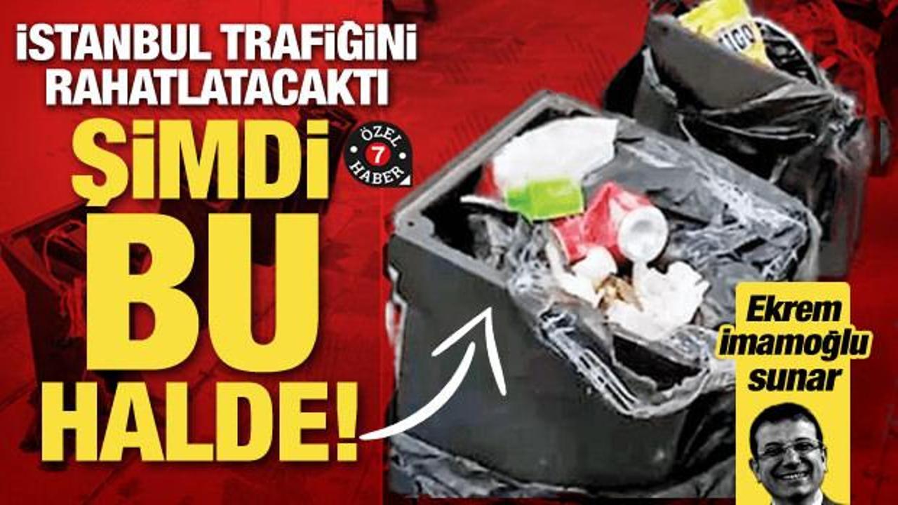 İBB'nin bisiklet istasyonları İSPARK'a değil çöp dağlarına rakip oldu! Yeniden gündemde