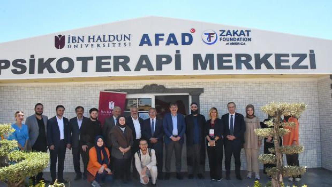İbn Haldun Üniversitesi Adıyaman Psikoterapi Kliniği hizmete açıldı