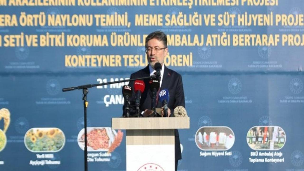 İbrahim Yumaklı: Türkiye dünyada ilk 10 tohumcu ülkeden bir tanesi