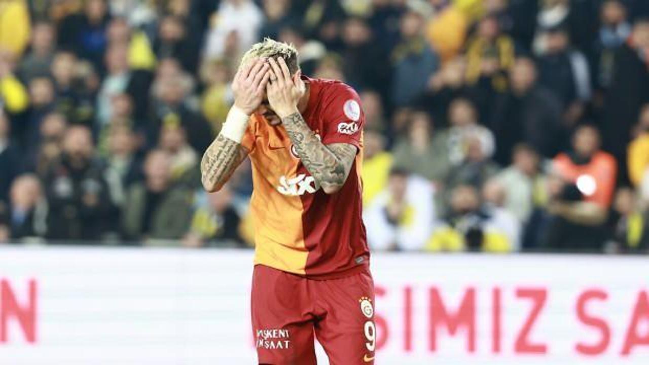 Icardi, Türkiye kariyerinde ilki yaşadı