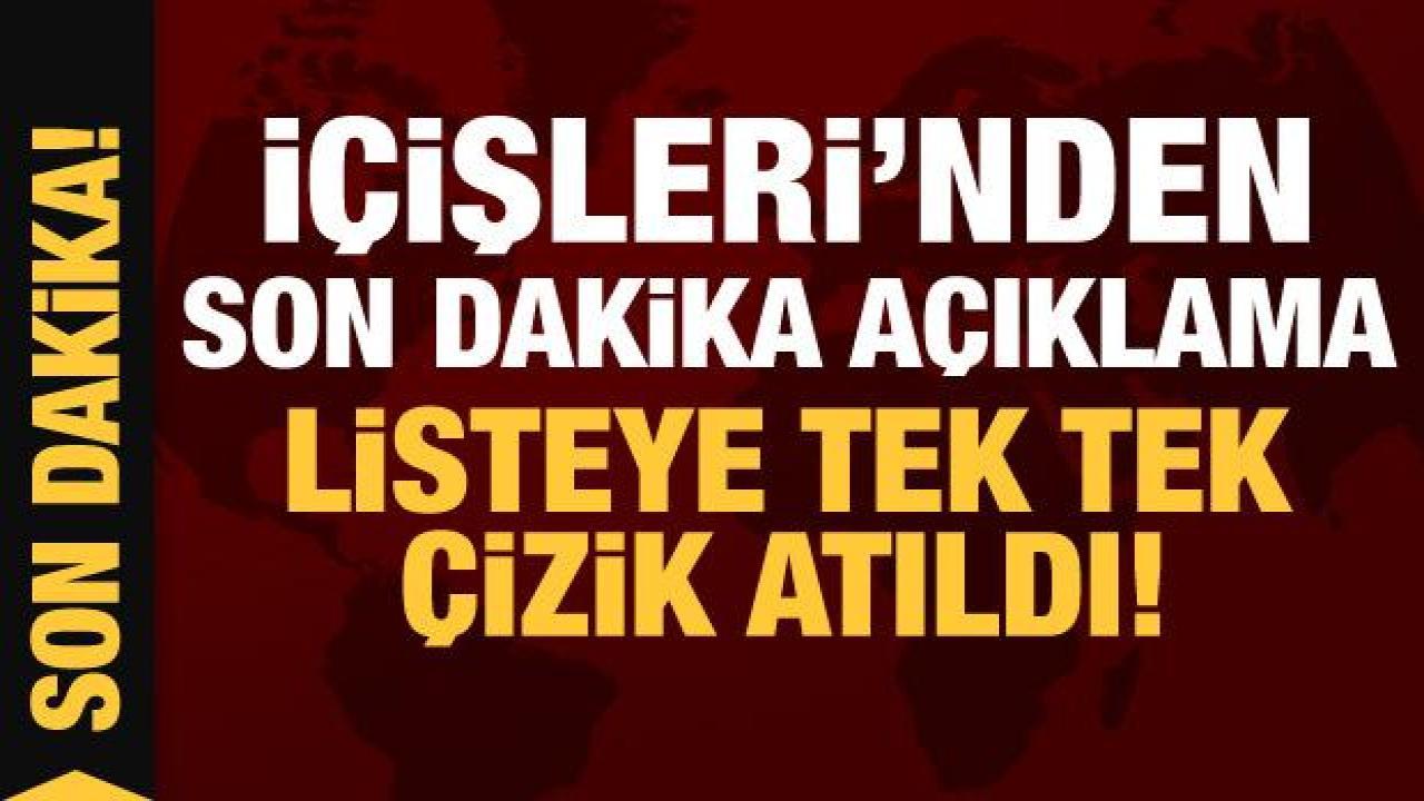 İçişleri Bakan Yardımcısı İsmail Çataklı: 142 terörist etkisiz hale getirildi!