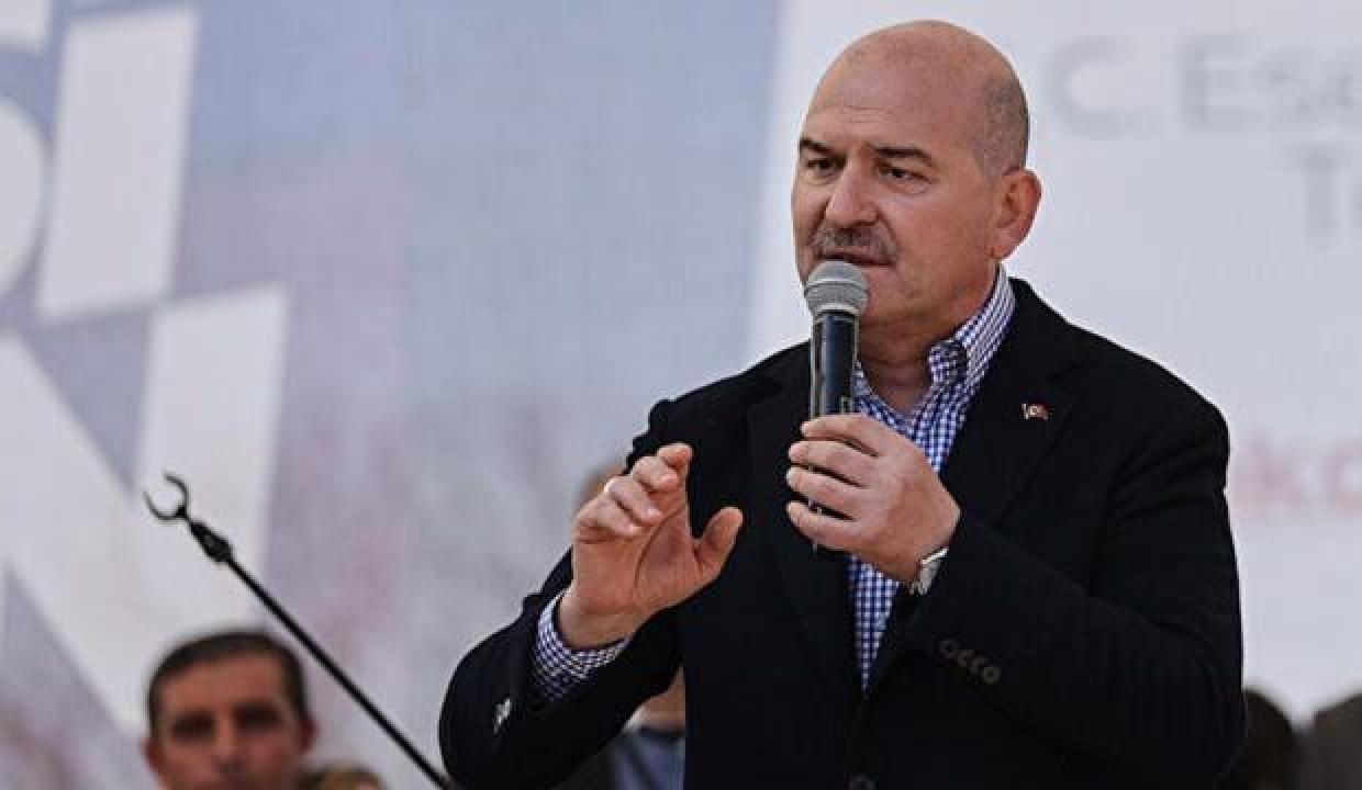İçişleri Bakanı Soylu: Milletimden bir kişinin huzurunu bozan olursa hayatı dar ederim!