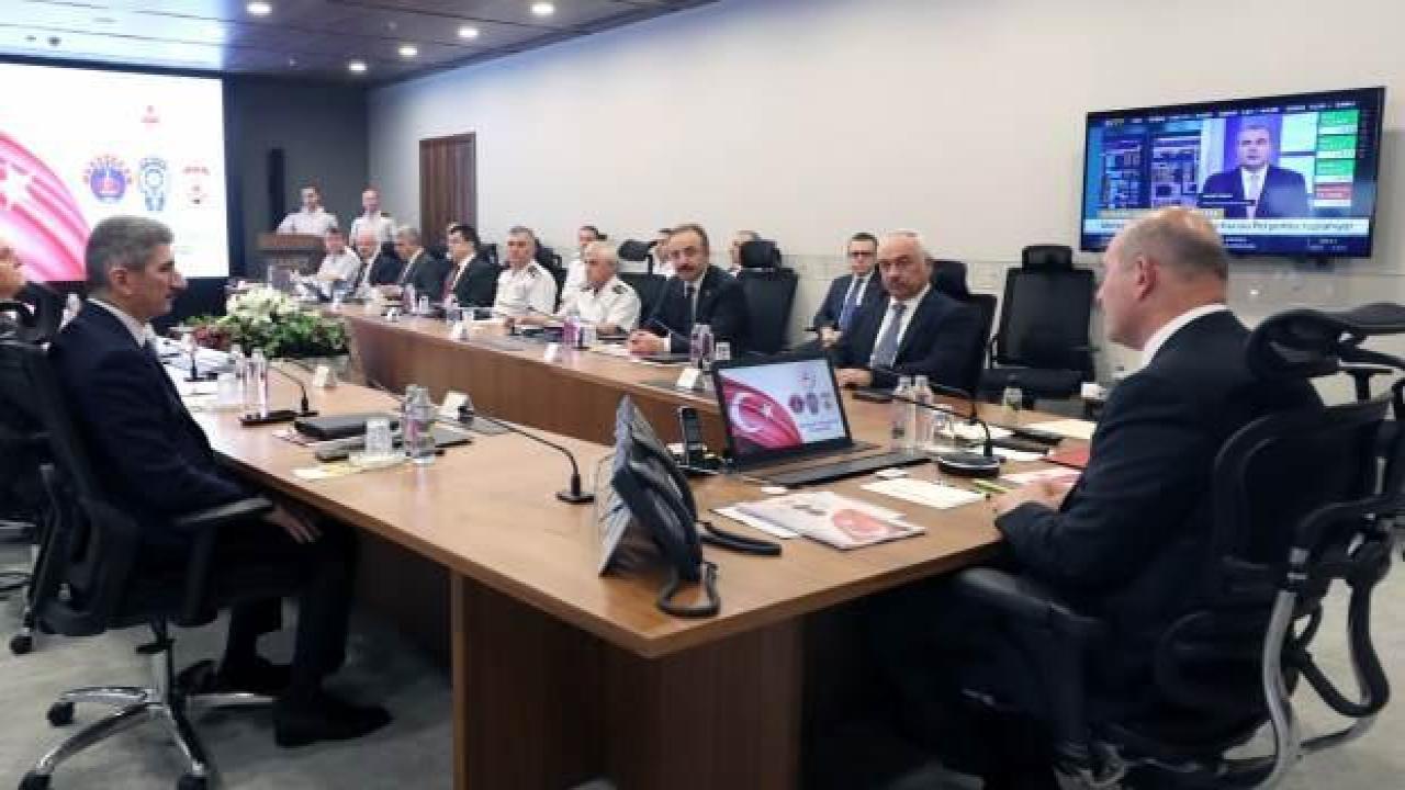 İçişleri Bakanlığı'nda, Güvenlik ve Koordinasyon Toplantısı