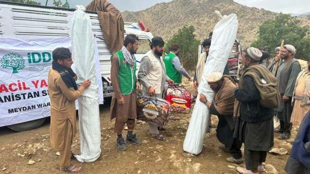 İDDEF’ten sel felaketi yaşayan Afganistan’a acil yardım