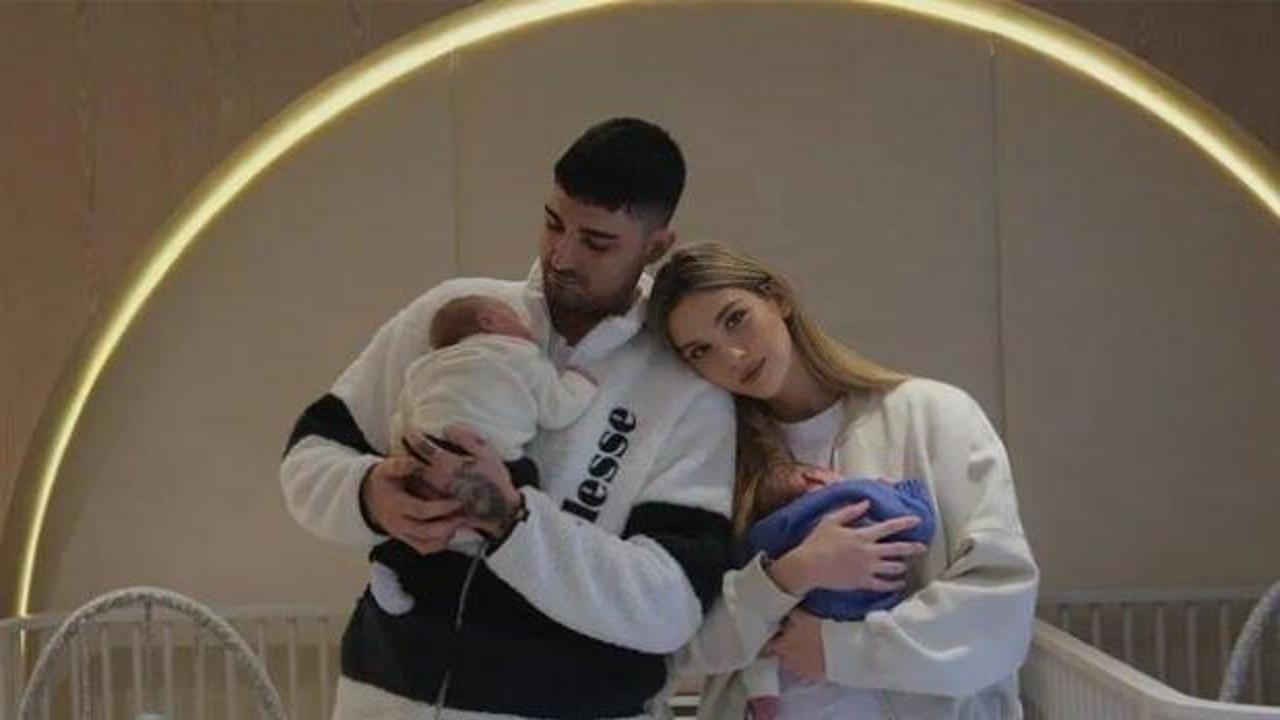 İdo Tatlıses ve Yasemin Şefkatli’nin ikizleri İbrahim Ayel ve Sinan Emir 40 günlük oldu