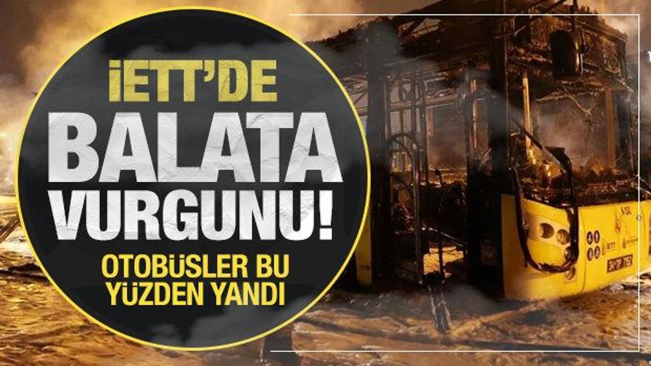 İETT balata vurgunu! Otobüslerin arıza ve yanmasının nedeni ortaya çıktı