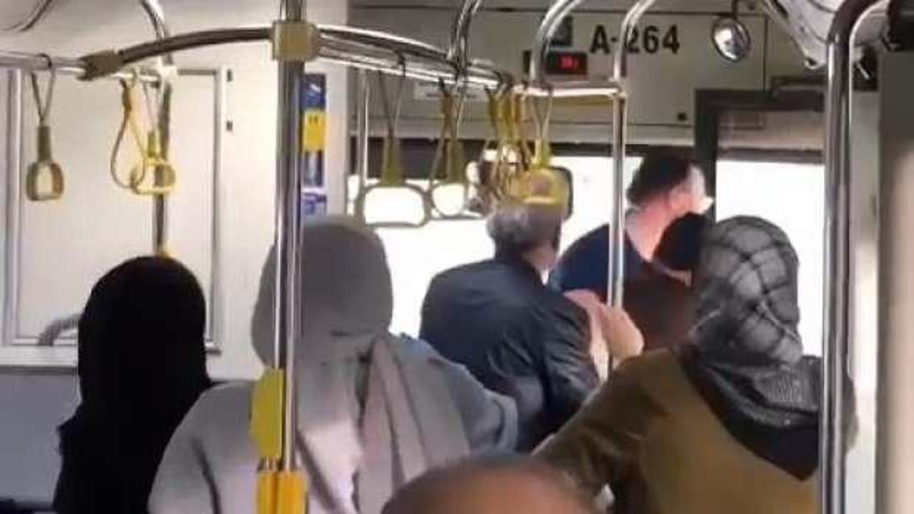 İETT otobüsünde yolcu ile şoför arasında çıkan tartışma yumruklu kavgaya dönüştü