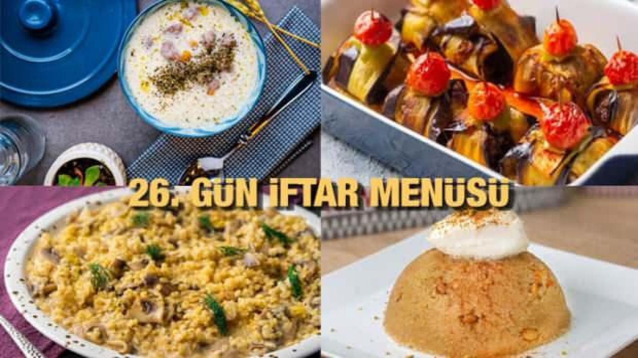 İftar menüleri 2023: 26. Gün iftar menüsü