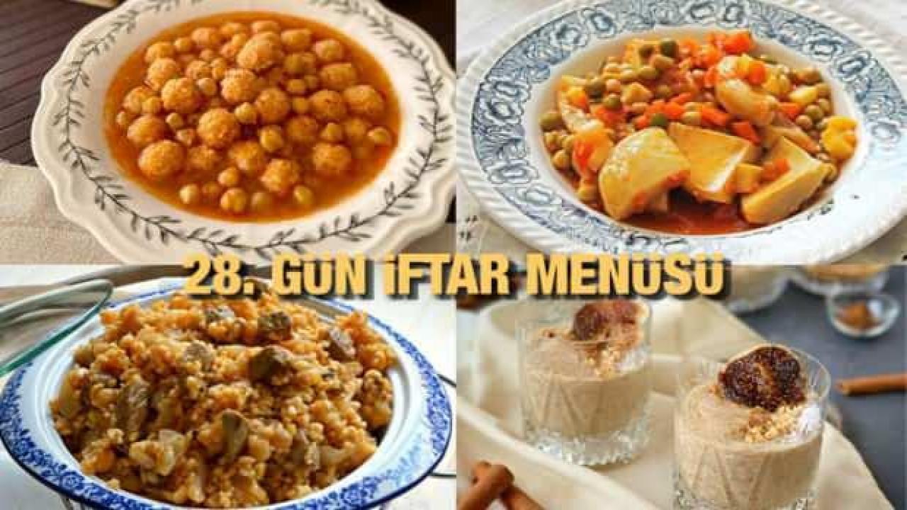 İftar menüleri 2023: 28. Gün iftar menüsü