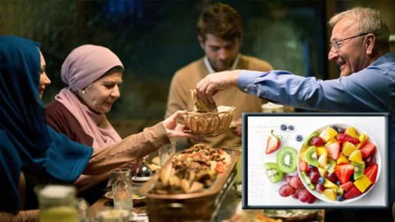 İftardan sonra meyve yemek: Sağlıklı mı, zararlı mı?