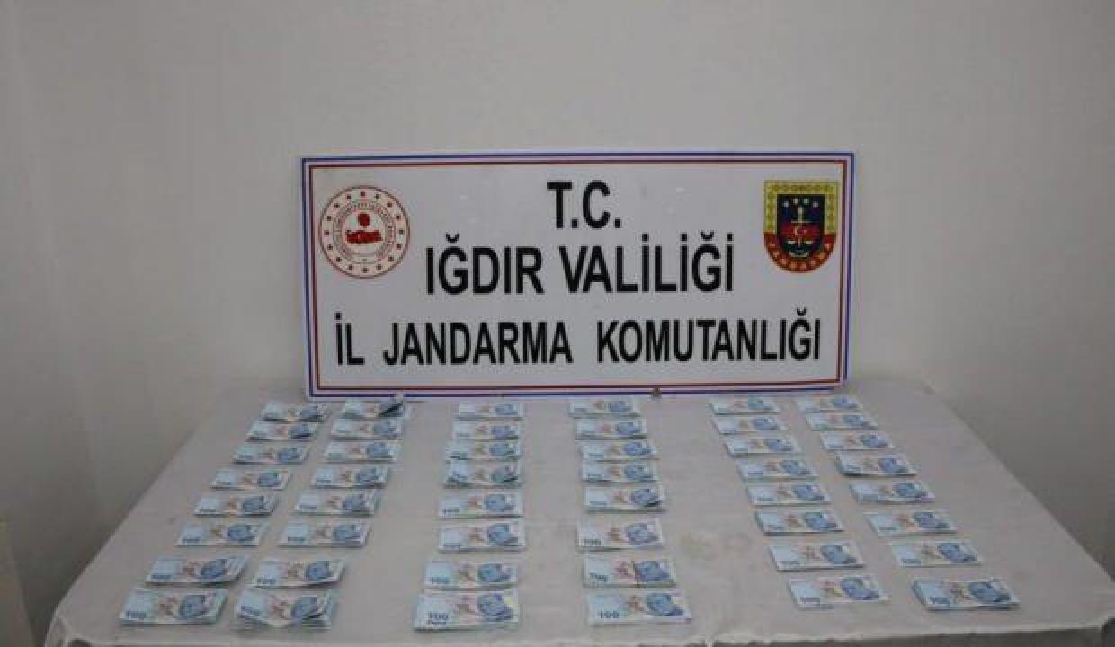 Iğdır'da sahte 66 bin 300 liralık banknot ele geçirildi