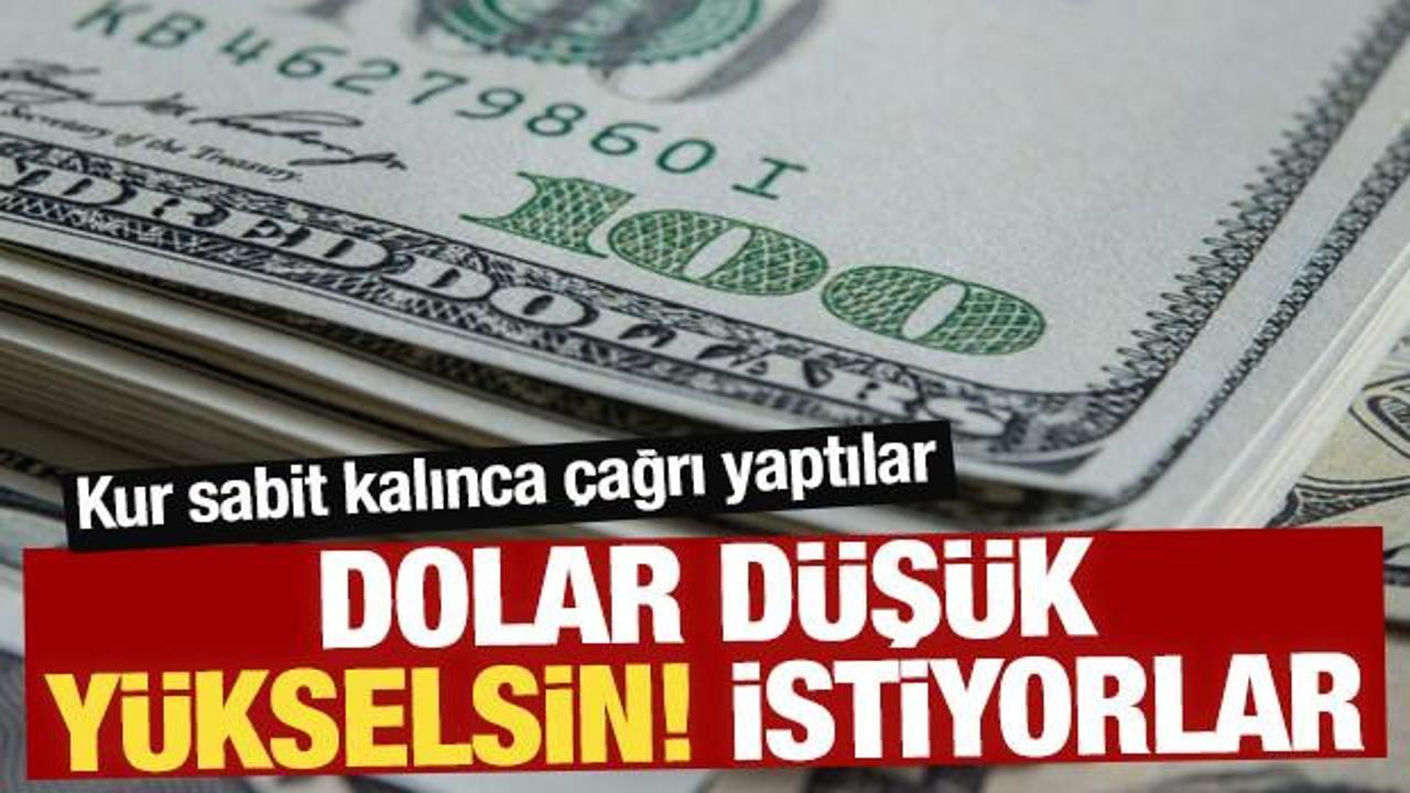 İhracatçılara göre dolar düşük, yükselsin istiyorlar