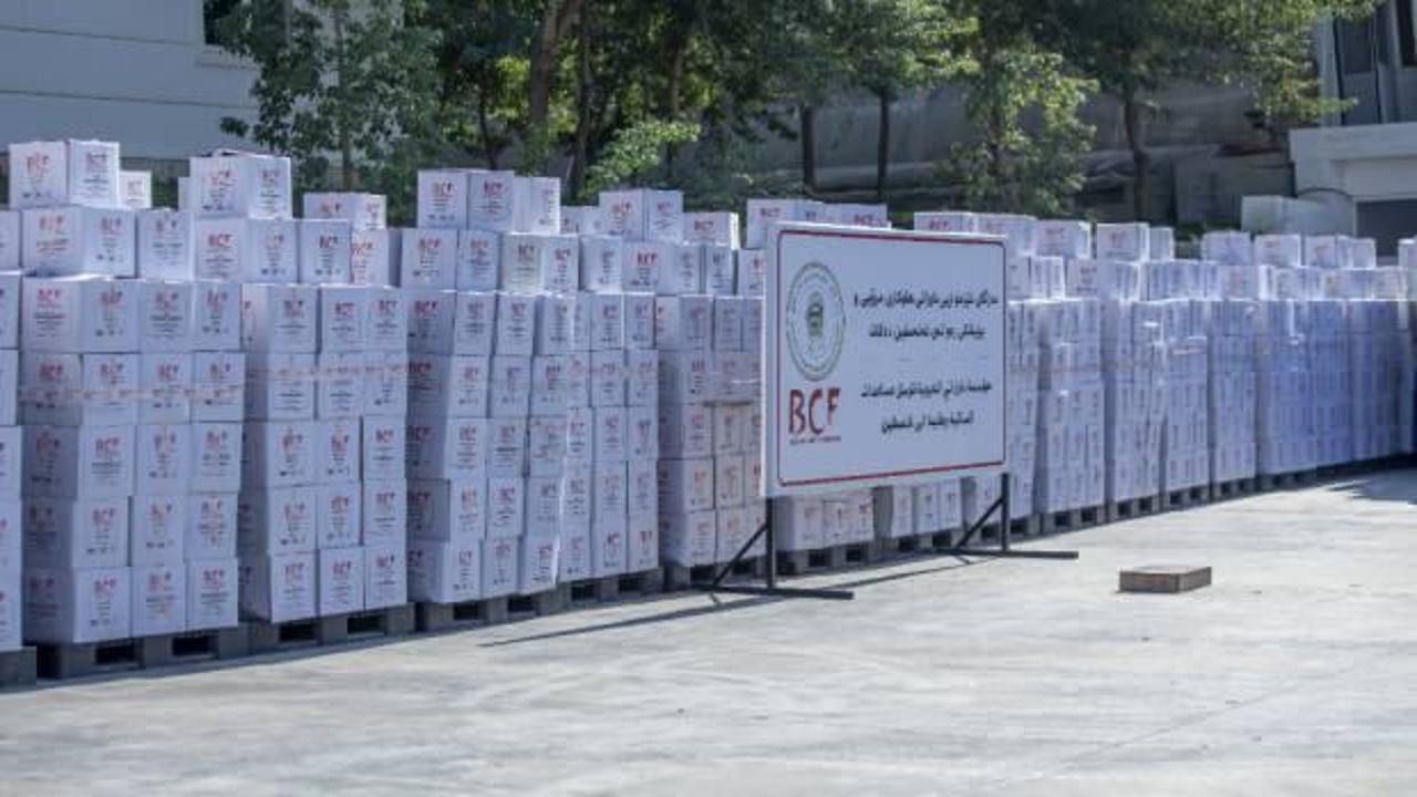 IKBY'deki Barzani Yardım Vakfından Gazze’ye insani yardım