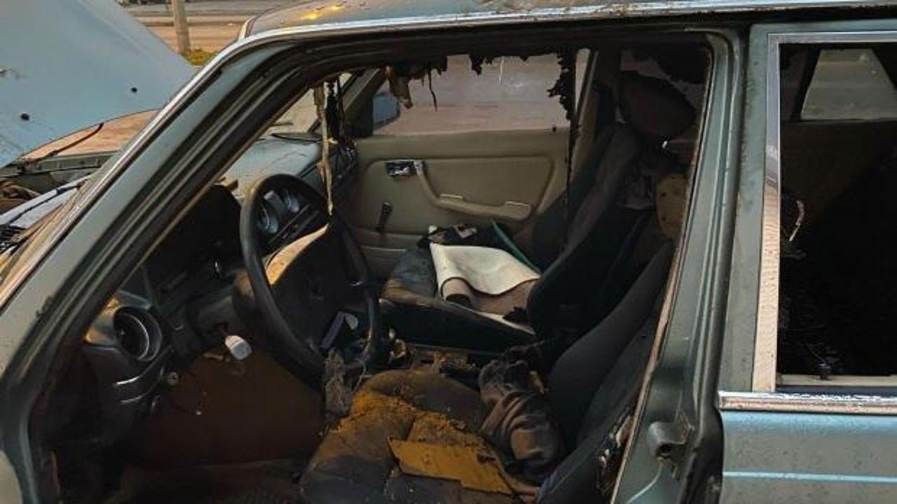 İki kez otomobilini yakma girişiminde bulunan kişi gözaltına alındı