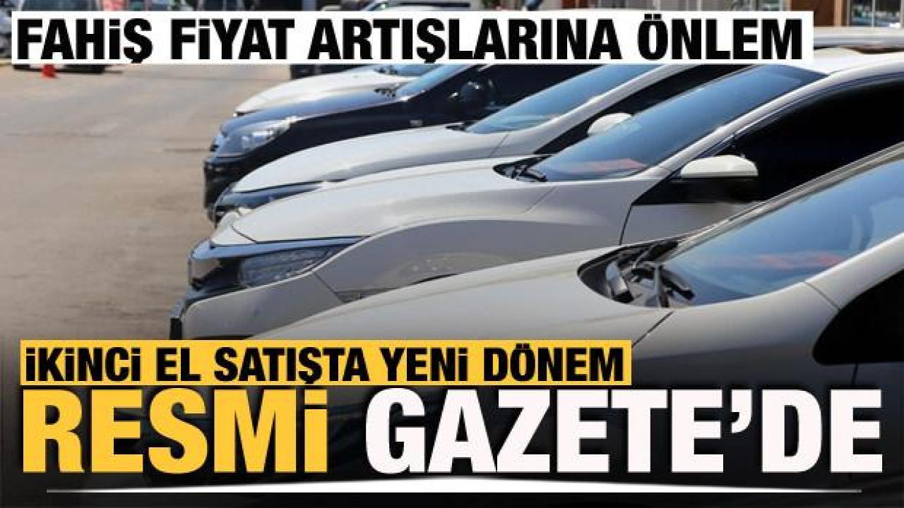 İkinci el otomobil satışında 6 ay ve 6 bin kilometre şartı yürürlükte
