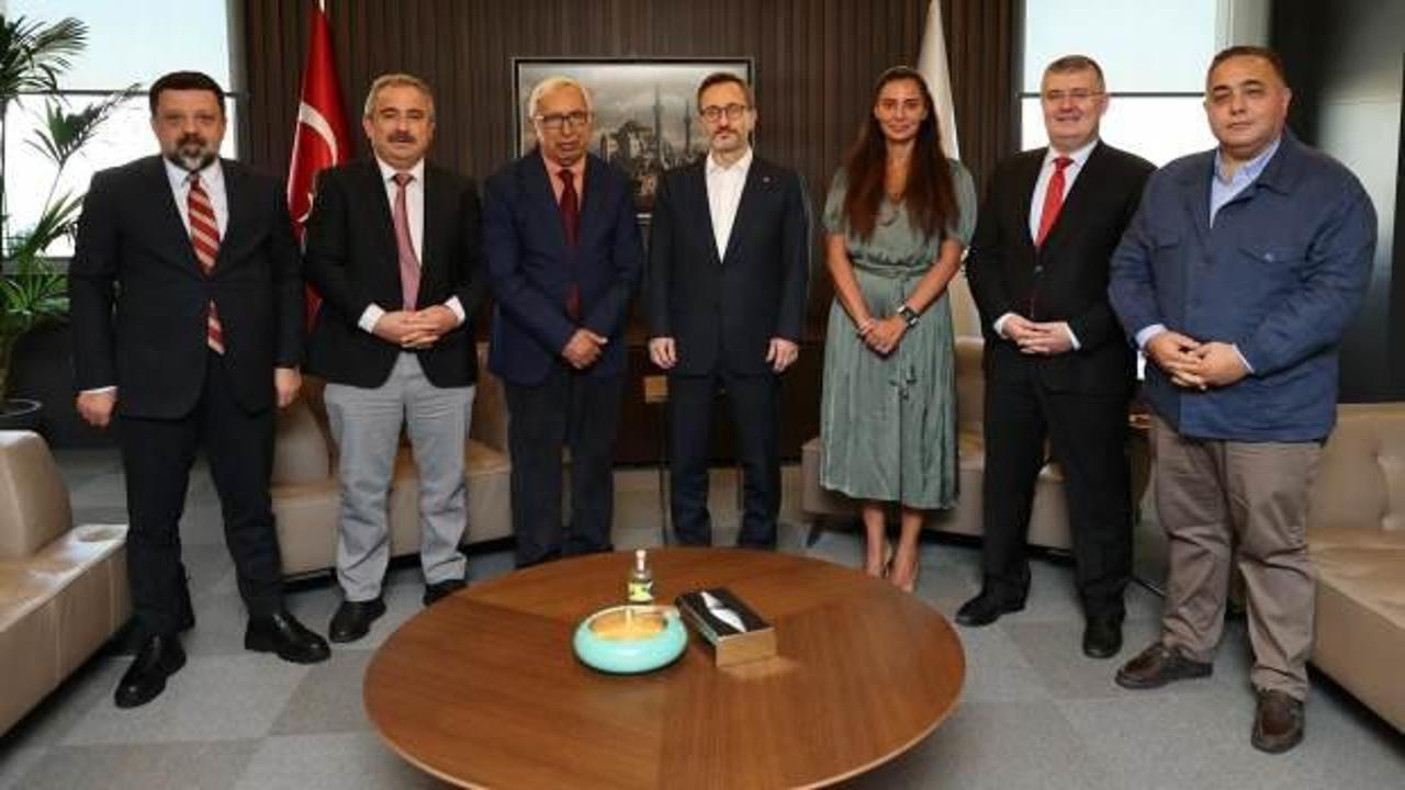 İletişim Başkanı Altun'a 