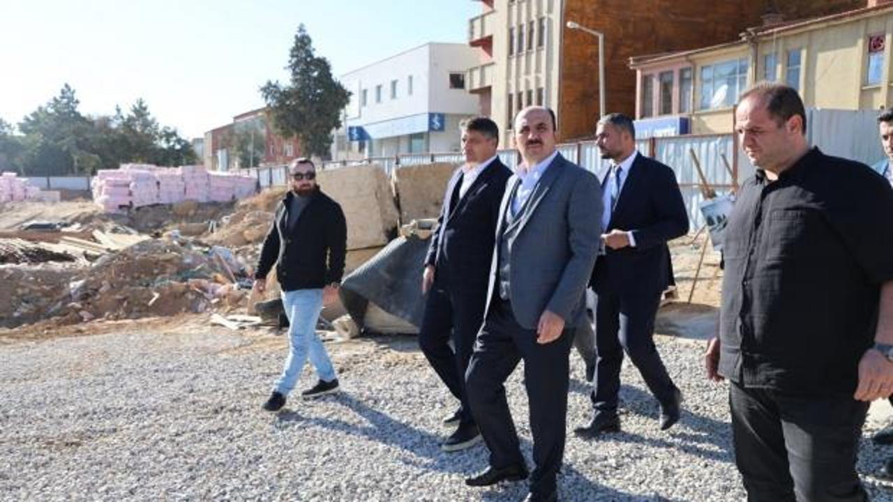 Ilgın Osmanlı Kent Meydanı Dönüşümü Projesi hızla ilerliyor